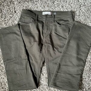 Buckle DepartWest Men’s Trouper Stretch Denim Olive Green Pants, 29R, Like New